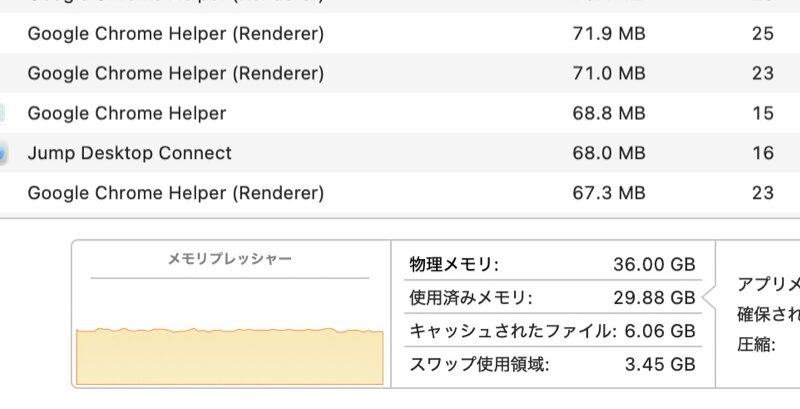AIをガンガン回すと、ディスプレイの表示領域もメモリも食う